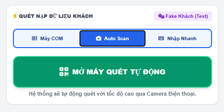 Mở camera AI